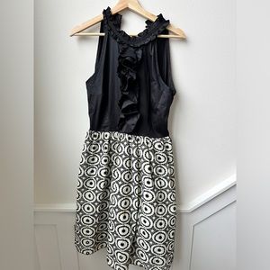 Anthropologie Dress - black and white.
